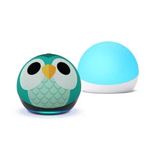 Echo Dot (5th Gen) Kids Owl with Echo Glow