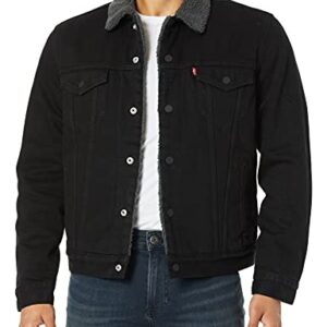 Levi's Men's Sherpa Trucker Jacket (Also Available in Big & Tall), Duvall, L