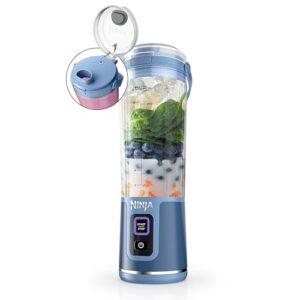 Ninja Blast Portable Blender, Cordless, 18oz. Vessel, Personal Blender For-Shakes and Smoothies, BPA Free, Leakproof-Lid and Sip Spout, USB-C Rechargeable, Dishwasher Safe Parts, Denim Blue, BC151ND