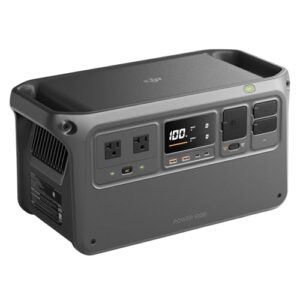 DJI Power 1000 Portable Power Station, In-stock Sale,1024Wh LiFePO4 Battery, 2200W (Peak 2600W) AC/140W USB-C Output, 23db Ultra-Silent, Solar Generator For Home Backup, Camping(Solar Panel Optional)