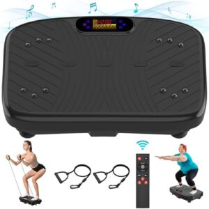 GDCOO Vibration Plate Exercise Machine, Vibration Plate Platform for Lymphatic Drainage, 200 Adjustable Speeds Power Shaping Waver Vibrating Plate Helps Weight Loss, Shaping, Max Weight 450 Lbs
