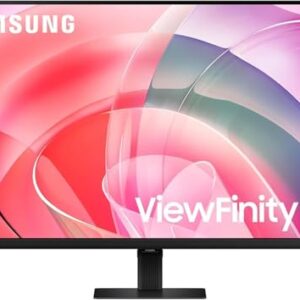 SAMSUNG 27-Inch ViewFinity S7 (S70D) Series 4K UHD High Resolution Monitor with HDR10, Multiple Ports, Easy Setup Stand, Advanced Eye Care, LS27D702EANXGO, 2024
