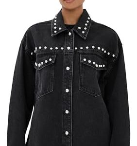 Pistola Denim Women's Mandy Jacket, Zephyr, Black, XS