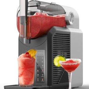 GreenEver Slushie Machine for Home: 15-60 Minutes Slushy Machine, Frozen Drink and Slushie Maker with 7 Preset Programs, 4 Hours Freshness, Slush, Milkshakes, Frozen Margaritas, Frappés, and More