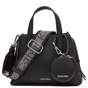 Calvin Klein Millie 2 in 1 Triple Compartment Mini Satchel Crossbody