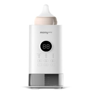 MOMYEASY Bottle Warmer, Fast Baby Bottle Warmer for All Bottles, Milk Warmer with Accurate Display Timer, Temperature Control and Auto Shutoff, Bottle Warmers for Breastmilk & Formula
