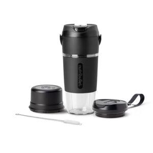 nutribullet Flip Portable Blender with Tritan Cup, Cordless, Black, NBPB10350